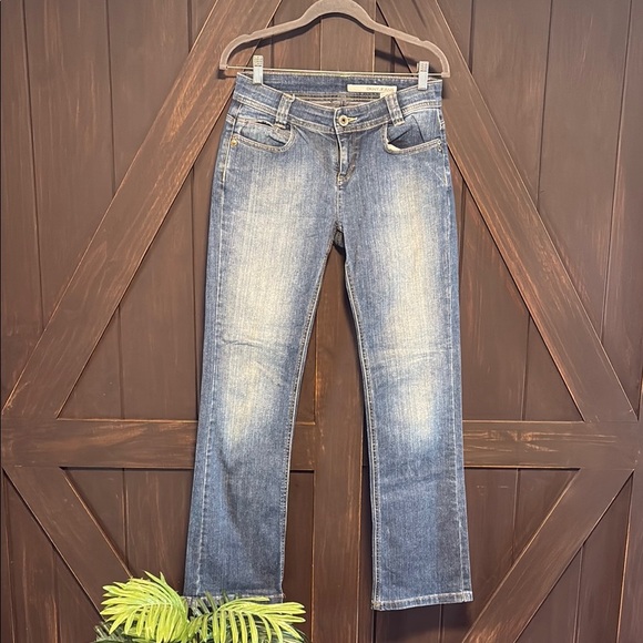 DYNK Stylish Blue Denim Jeans Sz 4 - Picture 1 of 9